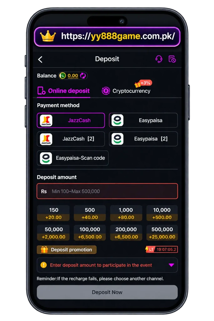 how-to-deposit-in-y888-game